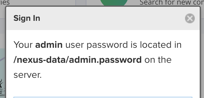 Admin Password