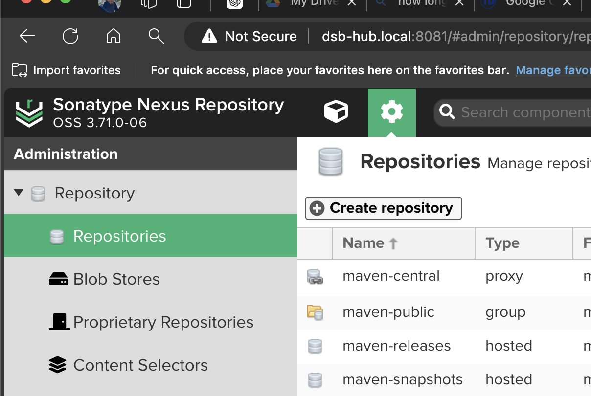 Create Repository