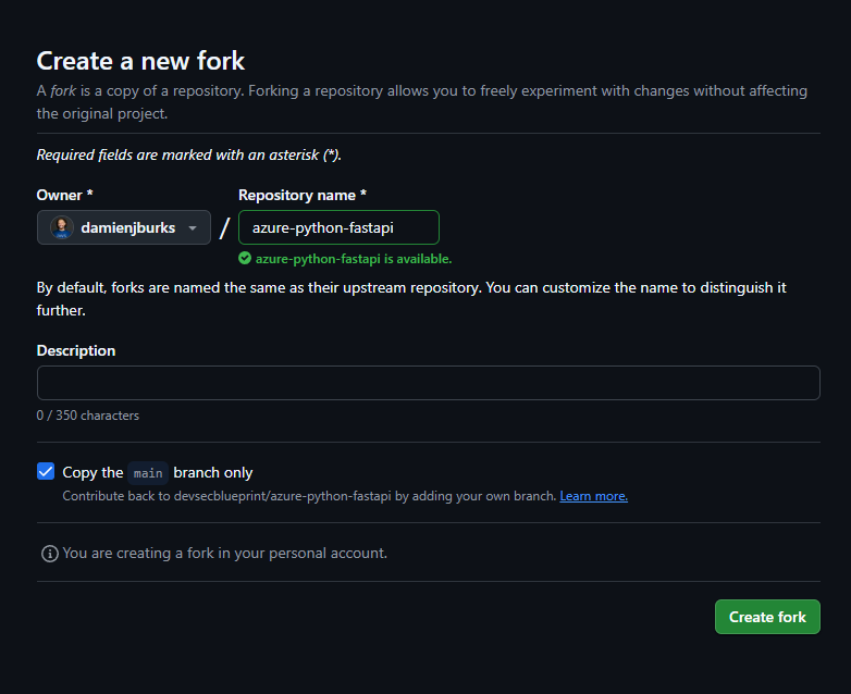 Fork Repo