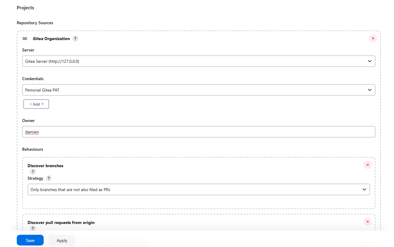 Save Configuration