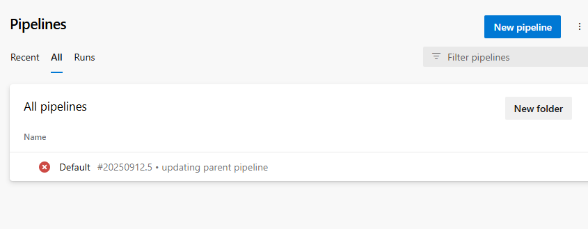 Default Pipeline