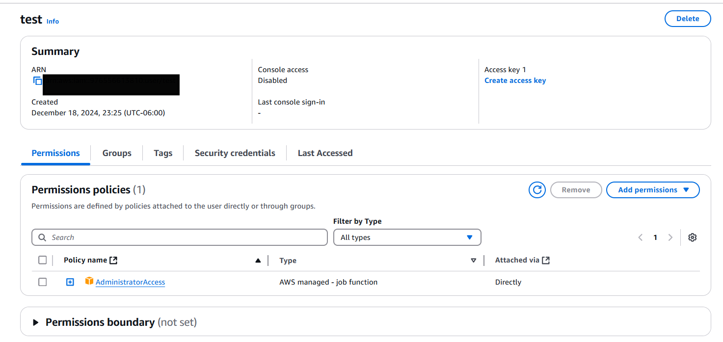 User Dashboard